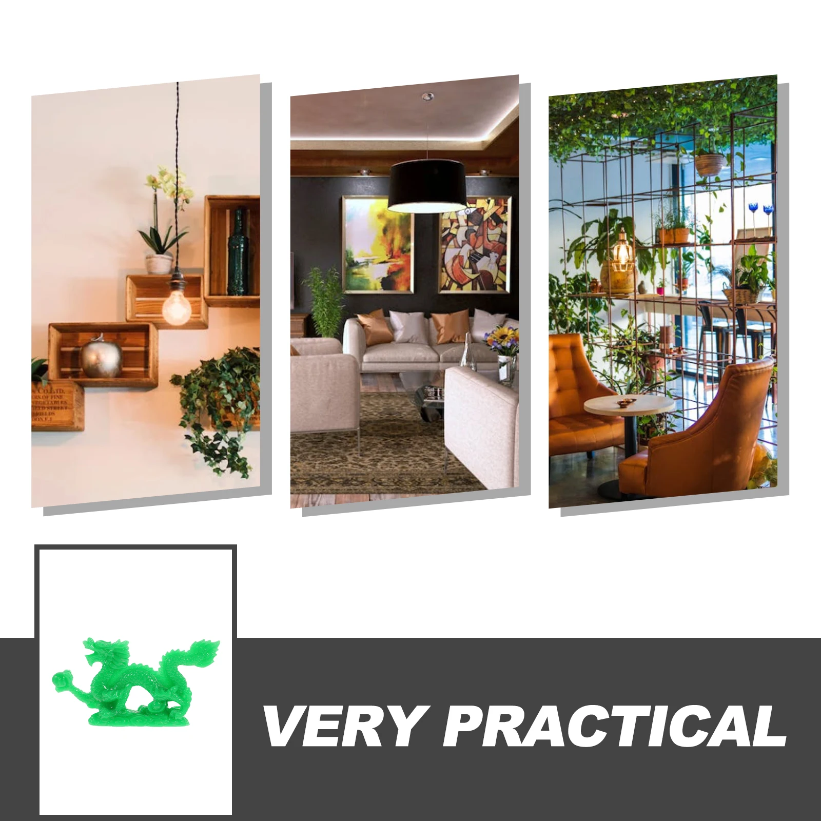 

Beautiful Chinese Dragon Sculpture Exquisite Appearance Tabletop Decoration Long Term Durability Dragon Statue