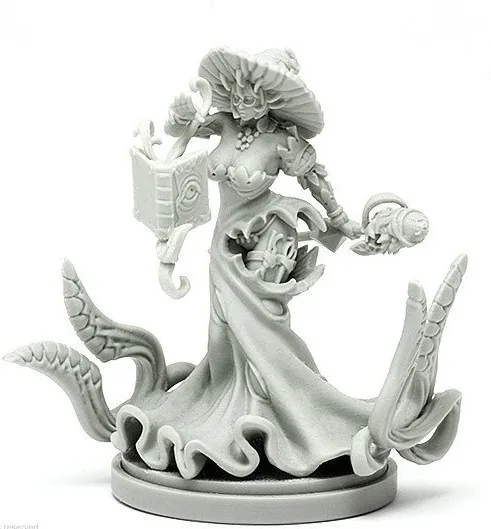 Special Offer Die-cast Resin Model 69 Area Witch 6 Resin White Model Free Shipping