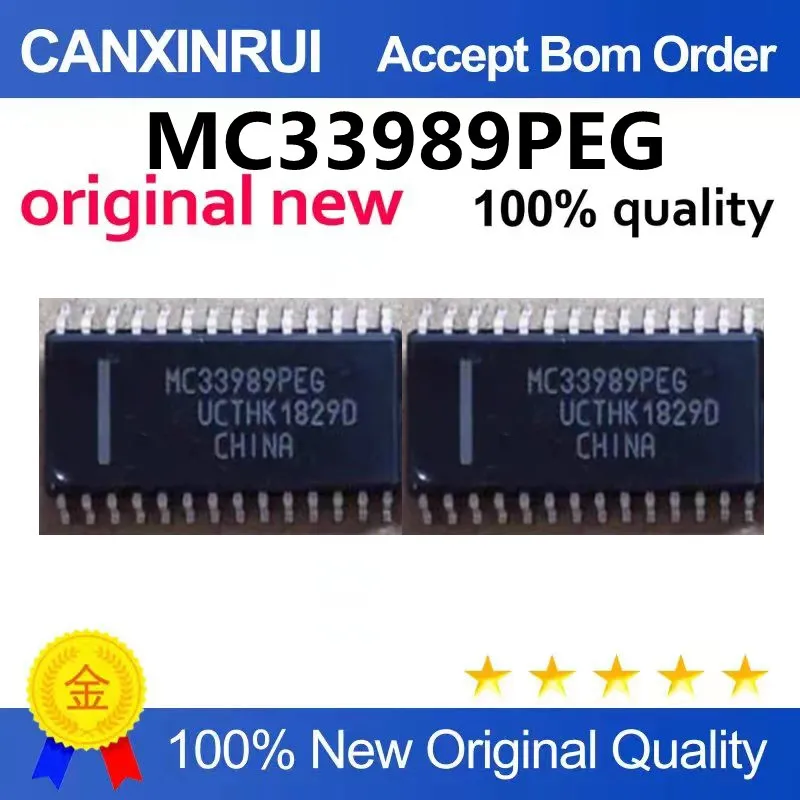 (5-100piezas)MC33989PEG Automotive computer board IC chip high-speed CAN communication transceiver chip brand new