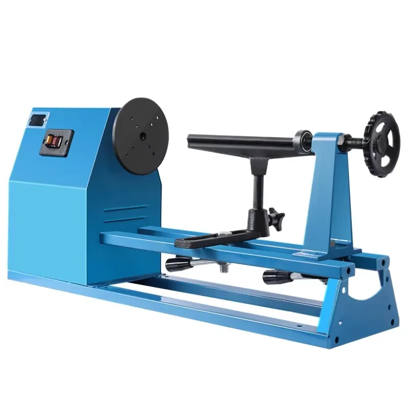 Home Multi Function Variable Speed Wood Lathe Small DIY Bench Bead Milling Wood Turning Copying Buddha Bead Machine