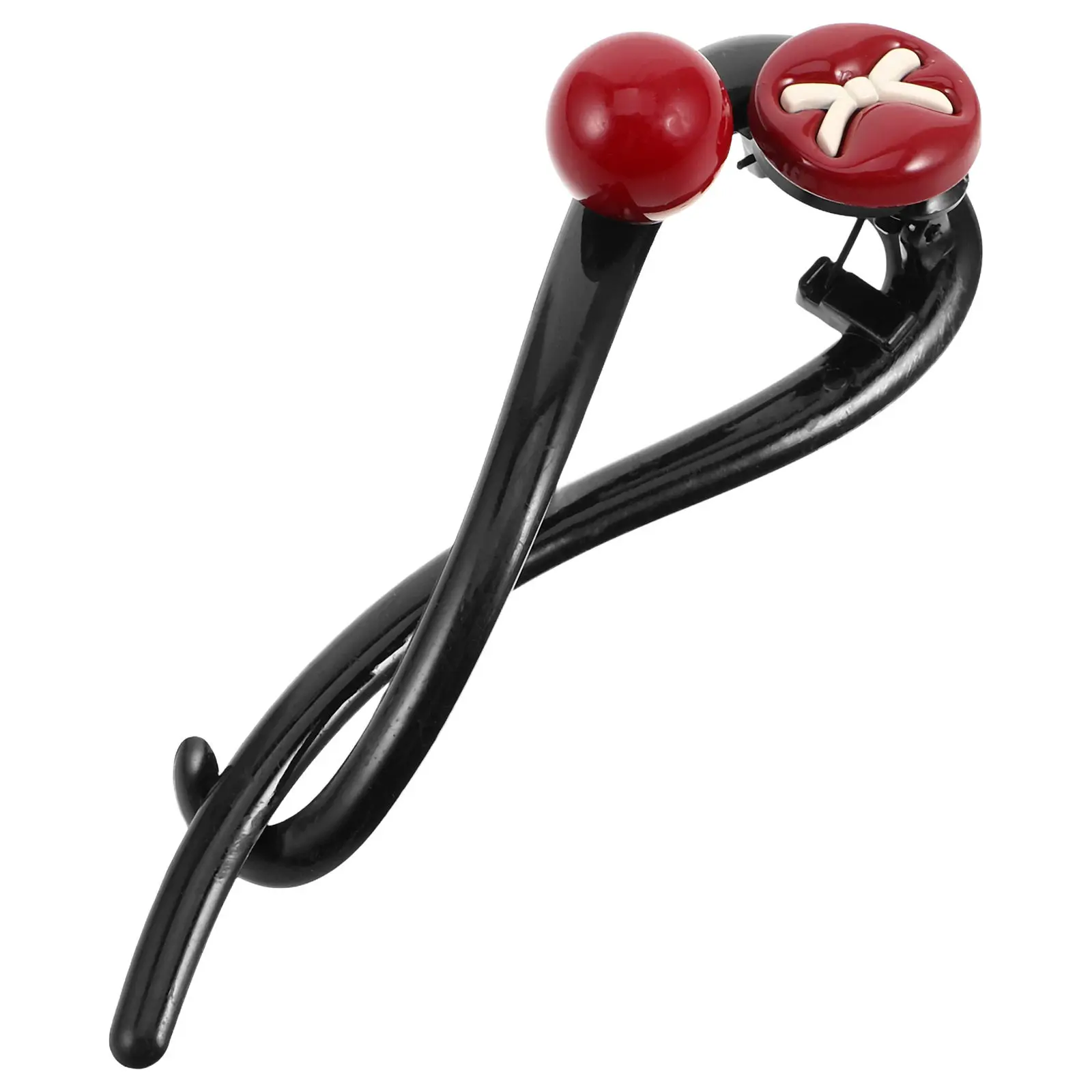 

Bow-Shaped Claw Clip Elegant Hair Accessory Large Twist Hairclip French Style Plastic Barrettes for Women Stylish Updo Hair Pins