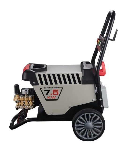 Portable 7500 Watt Electric High Efficiency 250 Bar Heavy Duty Car Wash Machine New High Pressure Cold Water Wash Good Price Kit