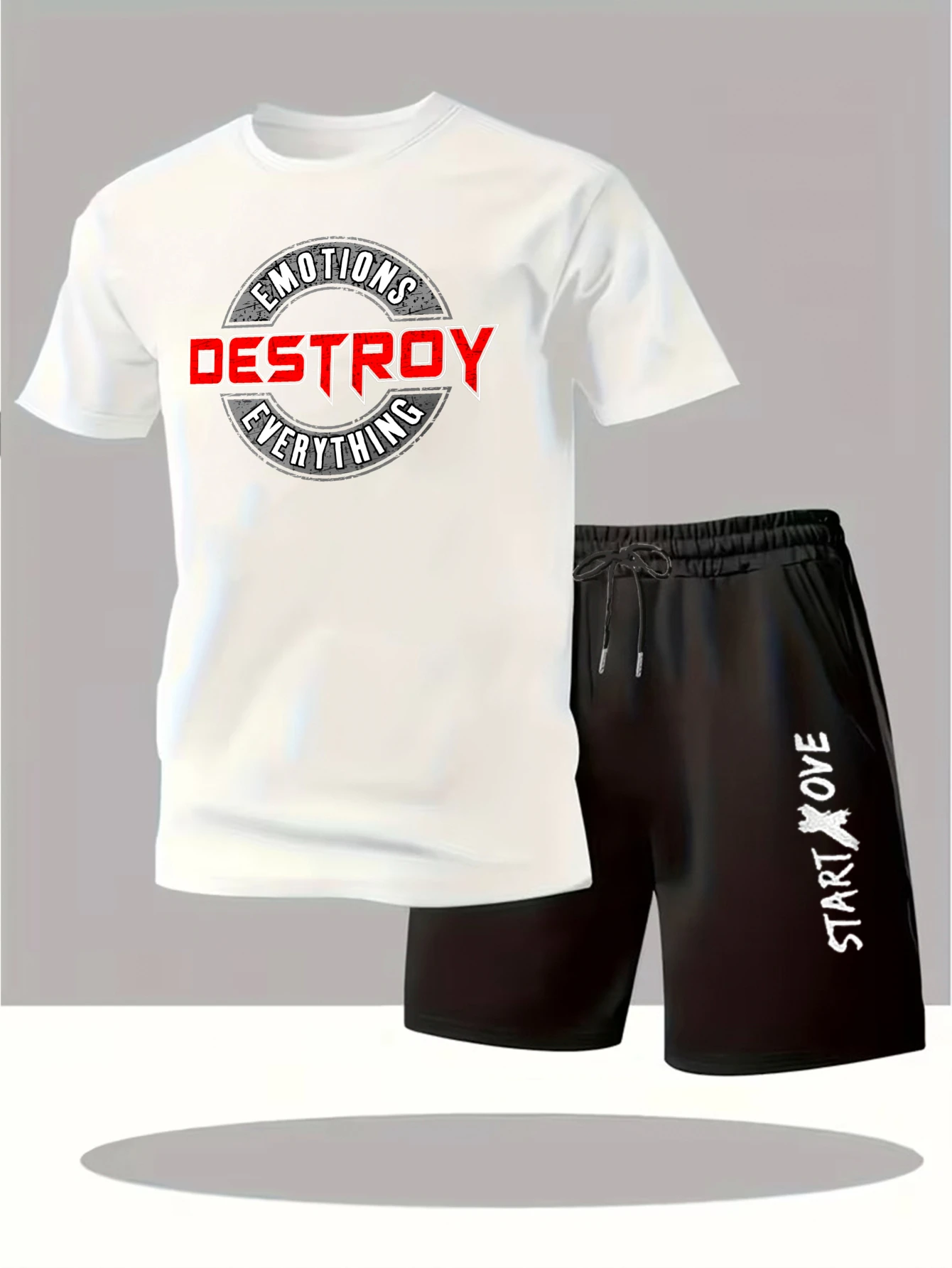 Men's sets 2025 New Fashion sets for men Graphic drip clothing Short sleeve men's chandals Printed Tracksuit men clothing set