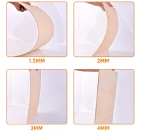 Customized Basswood Board Thickness 1.5mm/2mm/3mm/4mm/5mm/6mm/8mm/10mm Sheet Material for DIY Model Building Carving Accessories 4