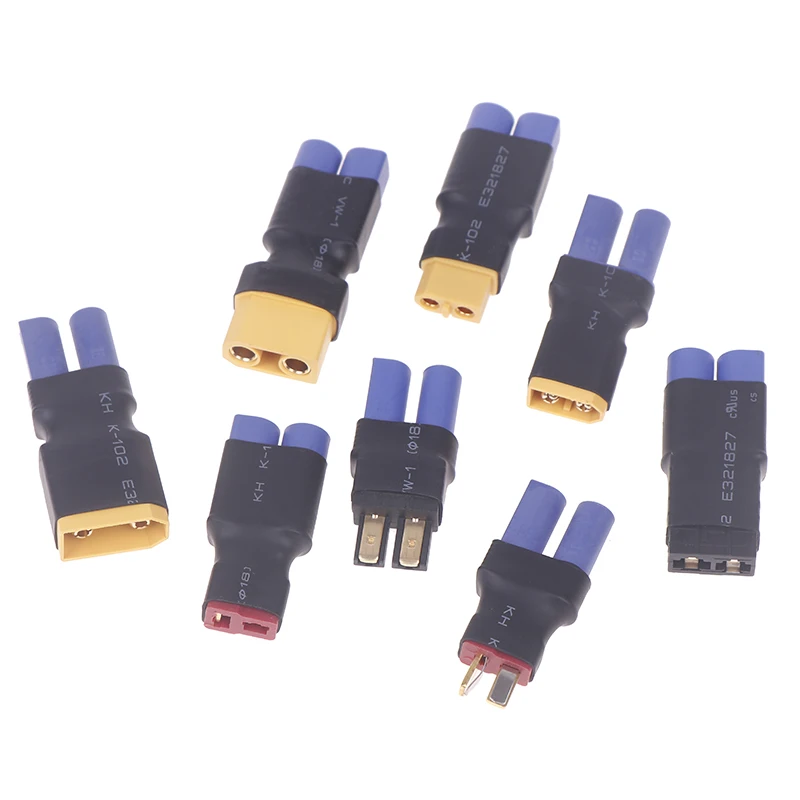 Adaptateur EC5 à XT60 XT90 T TRX Deans, connecteurs mâles et femelles, fiche banane pour contrôle de batterie RC Lipo, pièces de bricolage