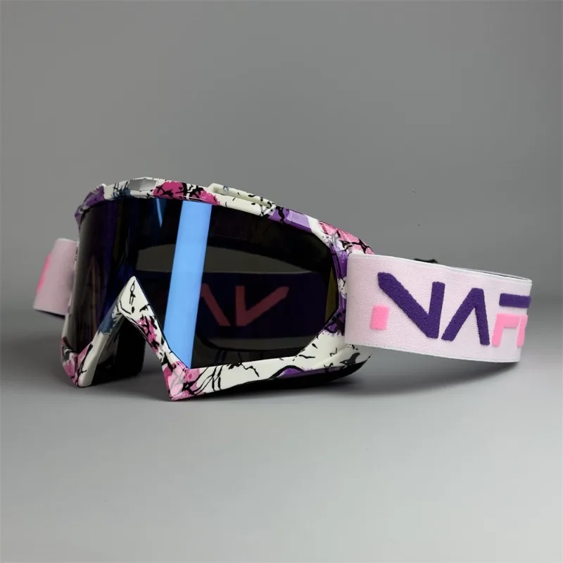 

2025 New Motorcycle Goggles, Windproof Dustproof Anti-Fog, Anti-Impact UV400 for Off-Road Riding Skiing