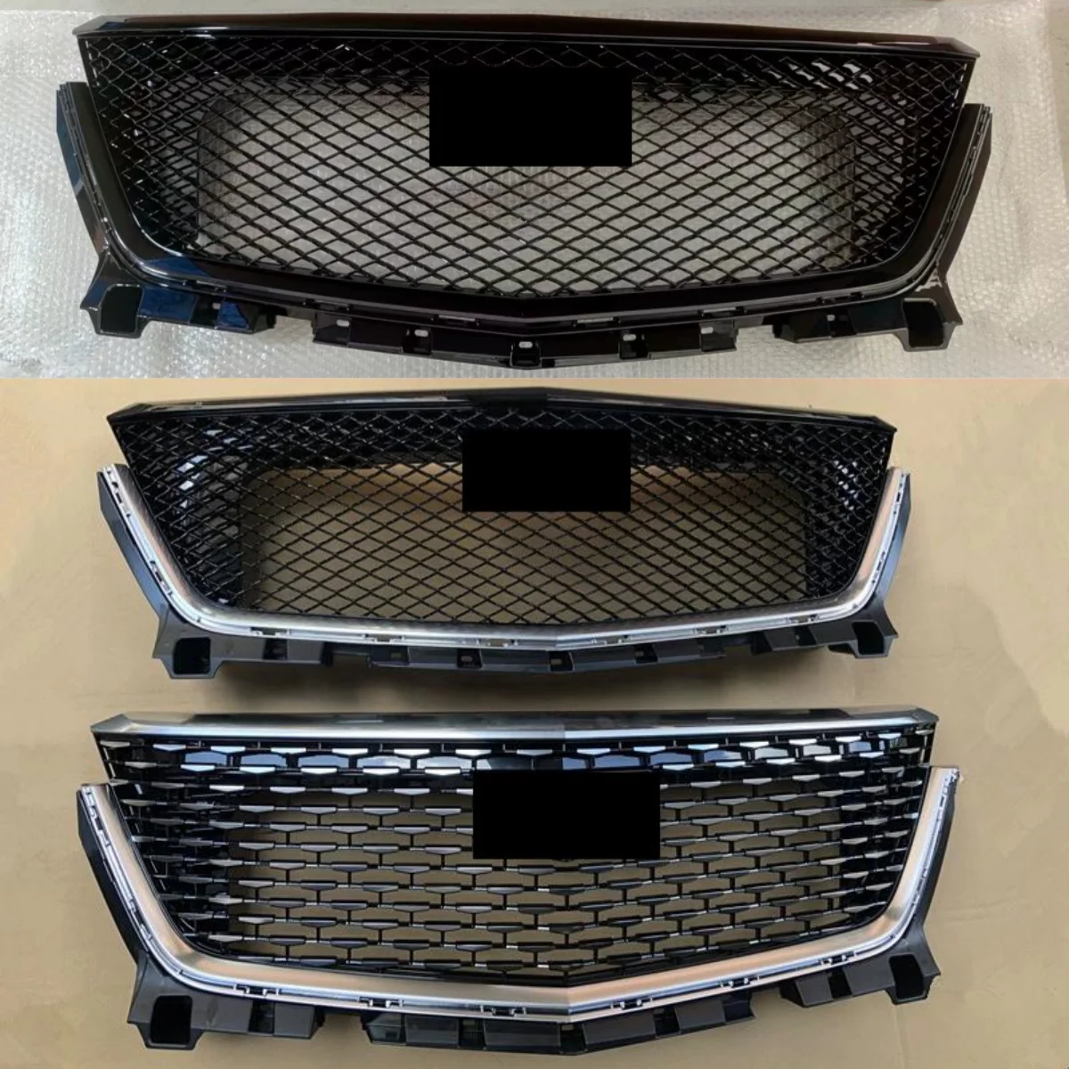 Car Front Bumper Grill For Cadillac XT6 trim grill frame Mask net grille Radiator car Accessories