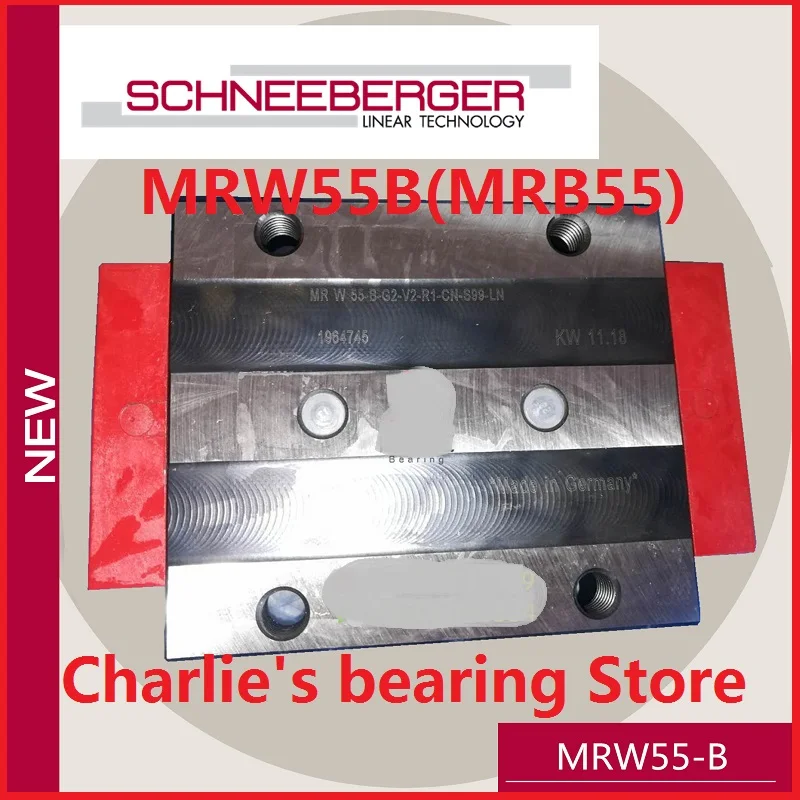 1pc 100% brand new original genuine SCHNEEBERGER Roller-MONORAIL block MRW55B(MRB55)