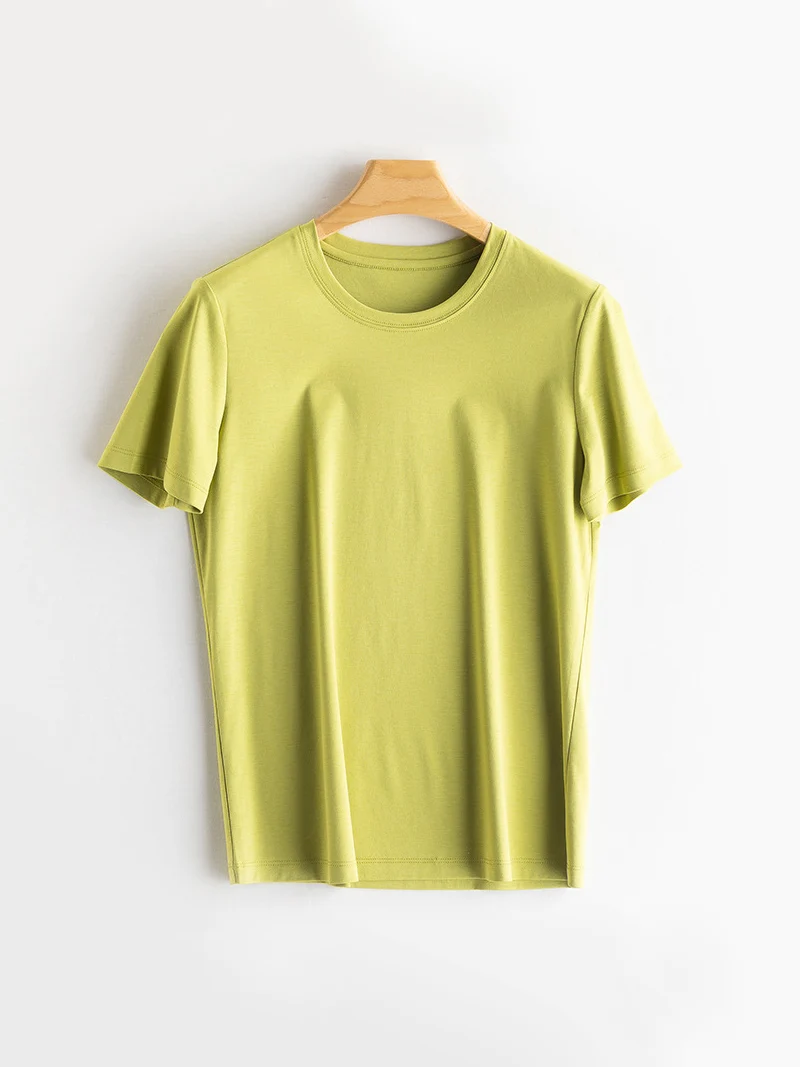Avocado Green O neck