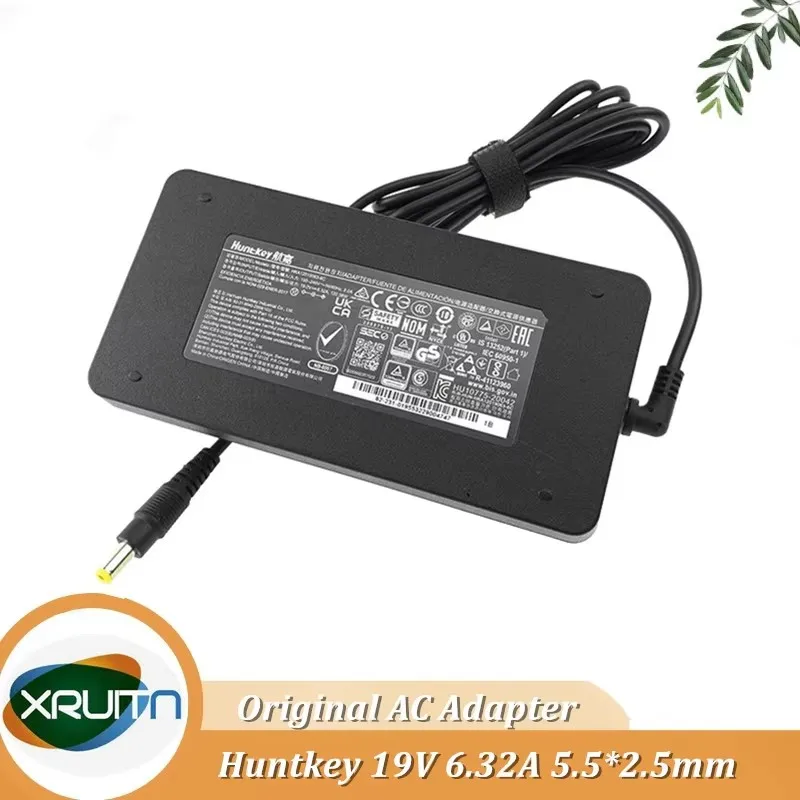 

Genuine Huntkey HKA12019063-6C 19V 6.32A 120W 120.08W ADP-120RH D AC Adapter For Intel NUC10 NUC11 Laptop Power Supply Charger
