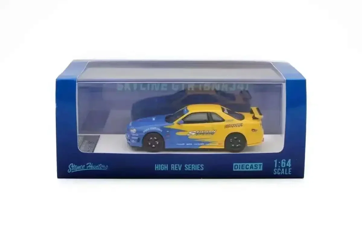 Stance Hunters 1:64 Skyline GTR R34 Modellino di auto