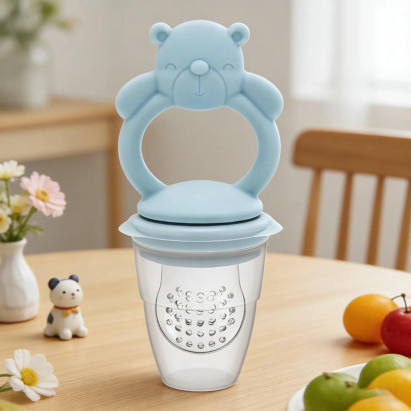 Baby Fruit & Food Feeder Pacifier, Silicone Feeder Pacifier for Babies Toddlers Infants Kids view 6