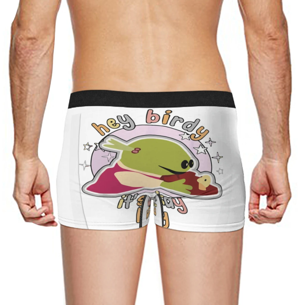 Hey Birdy Heren Onderbroek Man Ademende Boxershorts Heren Slipje Ondergoed Cadeau