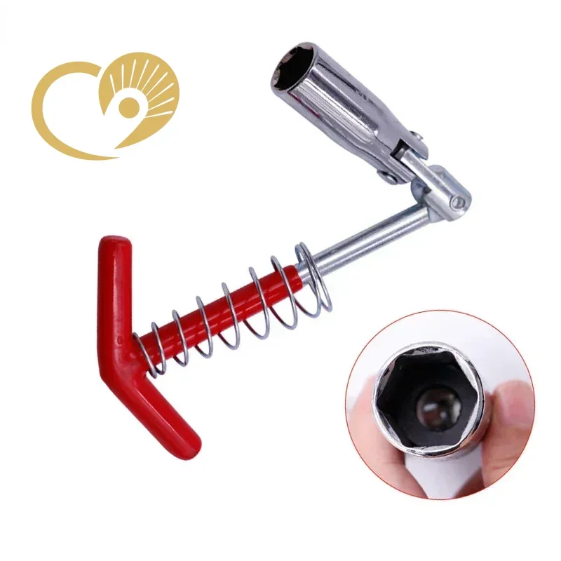 1 pz universale 14mm 16mm 21mm chiave per rimozione candela presa da 360 gradi strumento di riparazione automatica