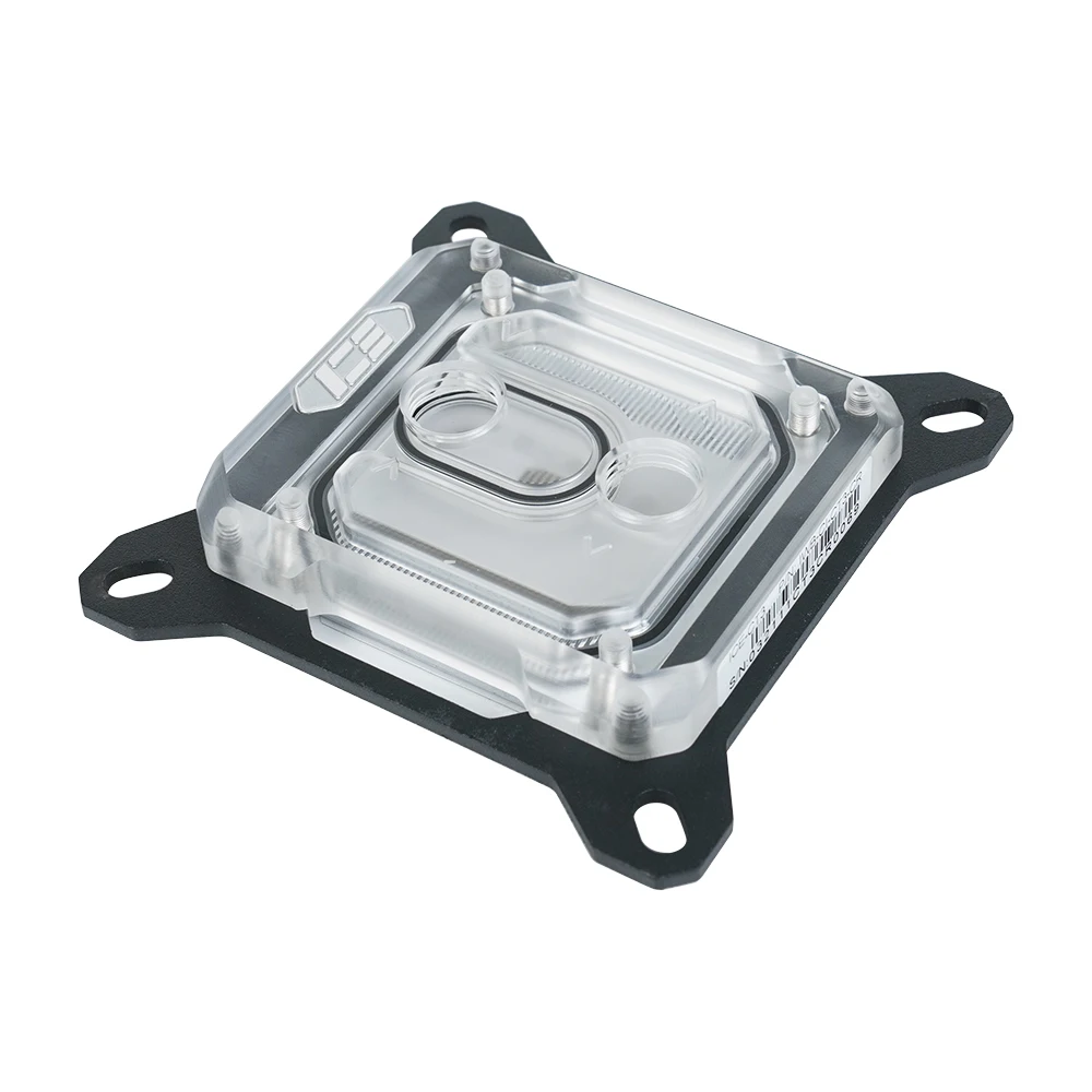 IceManCooler CPU Water Block Compatible For Intel LGA 1851,115X,1200,1700,2011,2066,AM5 AMD,AM3,AM4 Acrylic,POM,ICE-CT3