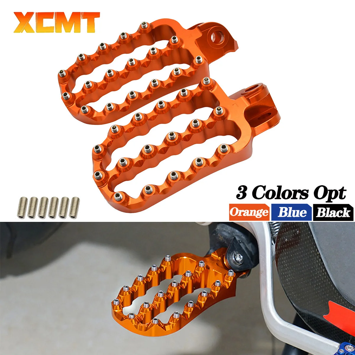 Motorcycle CNC Foot Rest Pegs Footrest Footpeg For KTM 690 790 890 950 990 1050 1090 1190 1290 Adventure Supermoto S T SMC R