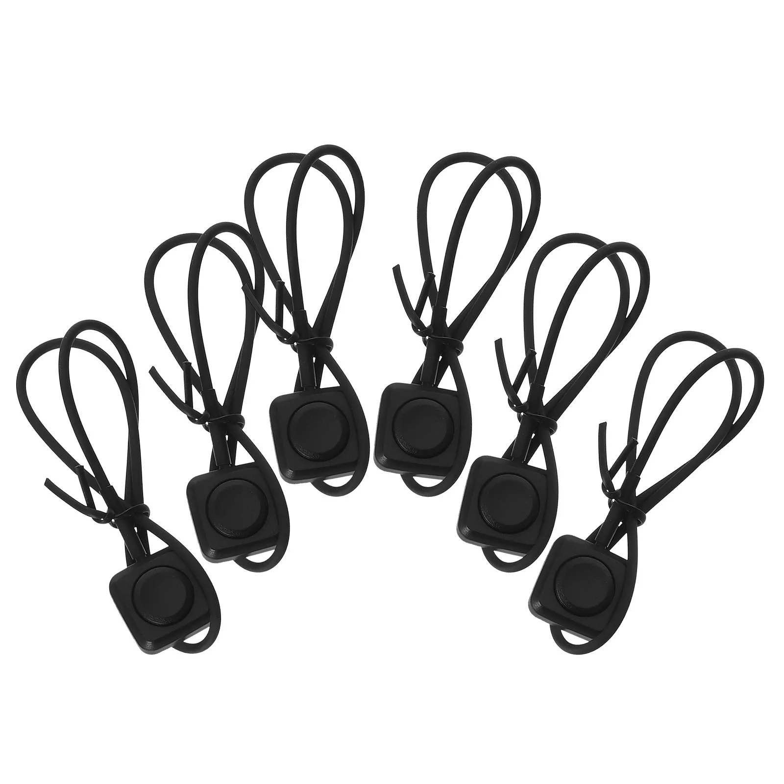 6Pcs Single Key Switch Self-Reset Push Button Prewired Cable Adhesive Surface Mount for DIY Electronics Car Horn Industrial view 3