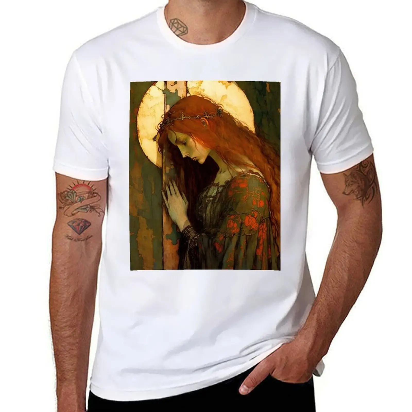 

The Eternal Hope of Mary Magdalene T-Shirt man t shirt designer t shirts for man slim fit T-Shirt