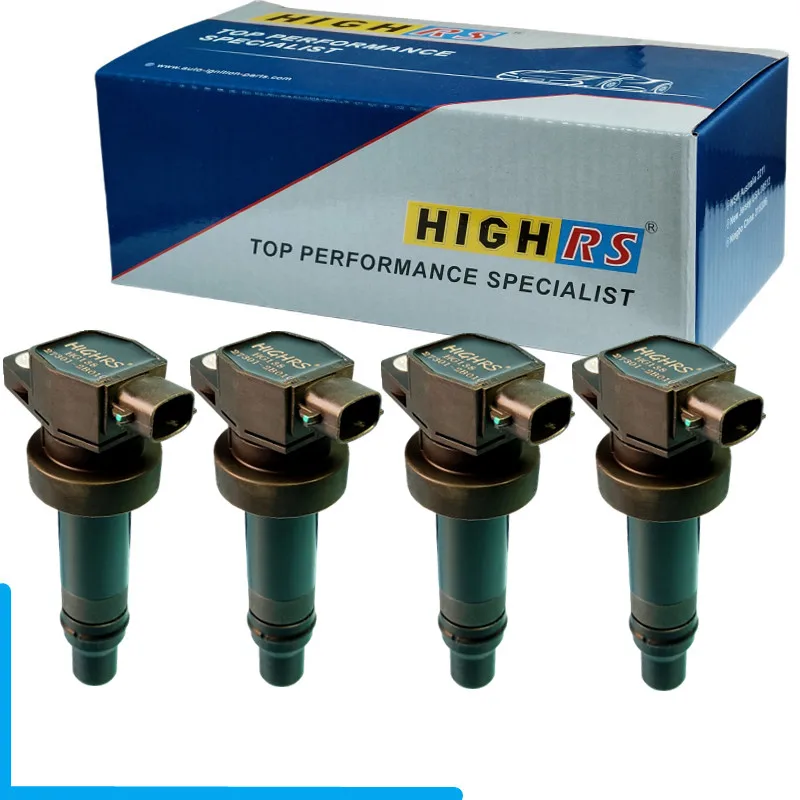 4PC Ignition Coil 273012B010 27301-2B010 For Hyundai Accent Elantra KIA Cerato Ceed Rio Soul 1.6L Genuine OE quality
