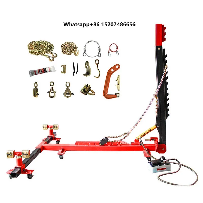 Hot Selling Portable Mobile Car Body Frame Puller Bench Chassis Straightening Machine