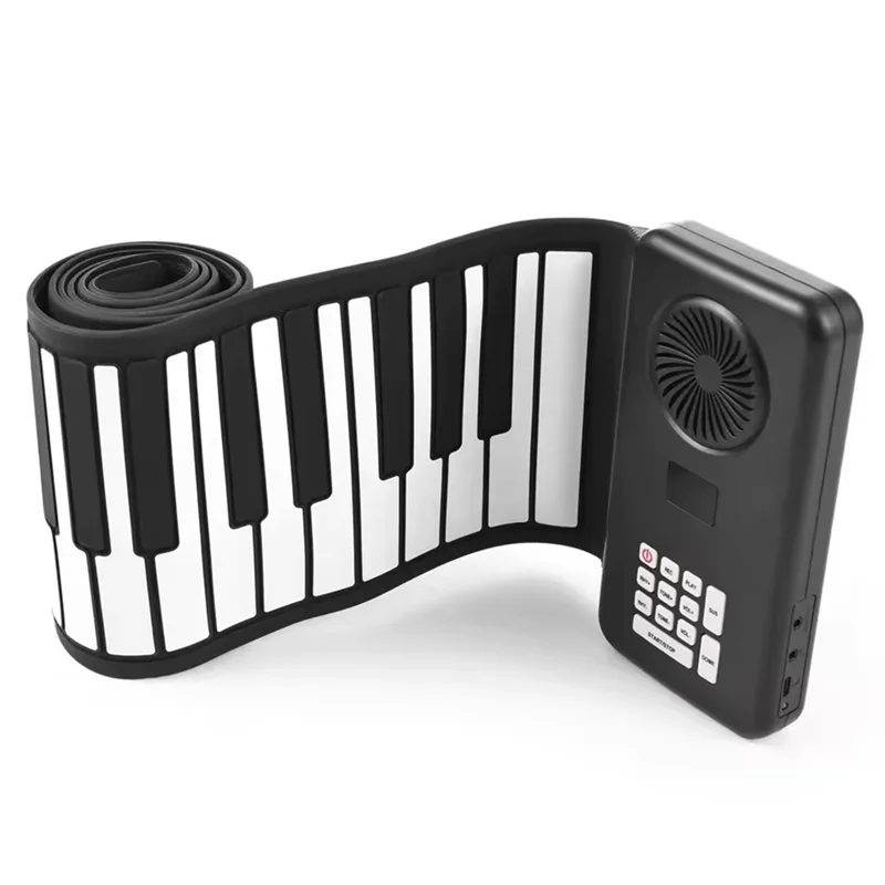

A79E-Professional 88 Key Portable Handroll Electronic Piano Environmental Foldable Piano Home Practice Instrument