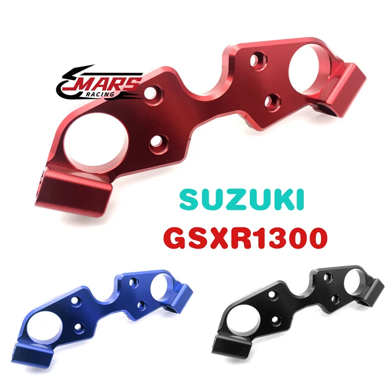 For SUZUKI GSXR1300 2008-2020 Motorcycle Accessories Lowering Top Fork Bridge Upper Triple Tree Handlebar Clamp Bracket