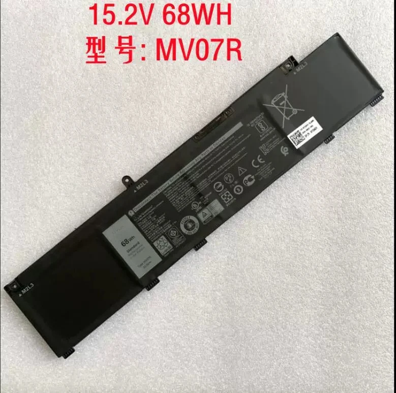 ，。for DELL G5 5000 5500 G3 3500 72WGV W5W19 MV07R Laptop Battery，。new