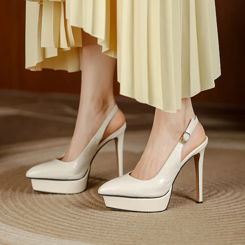 

Women shoes Party Modern Sandals women sandals 2025 Comfort Wedding Woman genuine leather high heels