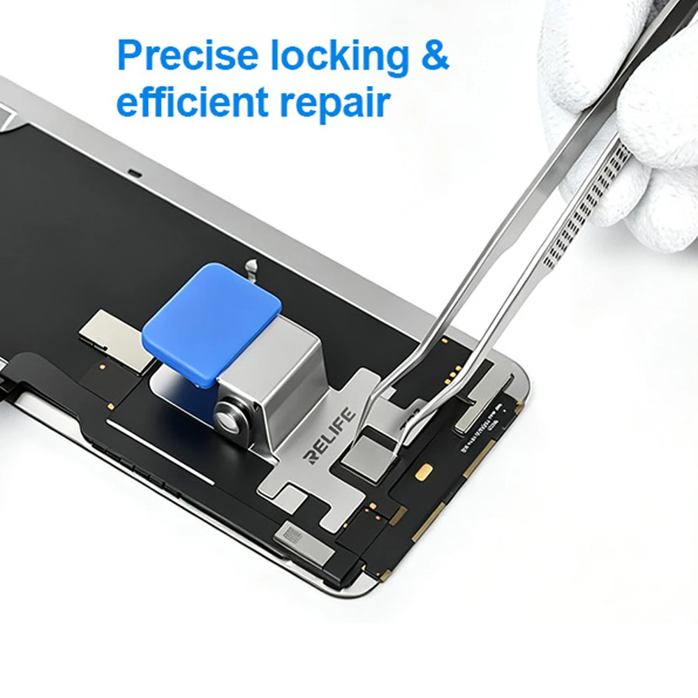 RELIFE TD3 Universal FPC Cable Fixing Clamp for Mobile LCD Display Touch Panel Flex Ribbon Motherboard Repair Soldering Tool
