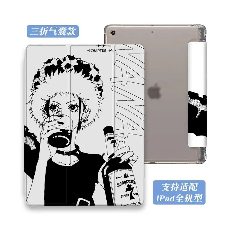 Japan comic NANA Osaki Nana Folding Applicable iPad Pro2024 Protective Case Air 7 Transparent 11-inch MINI6 iPad Protective Case