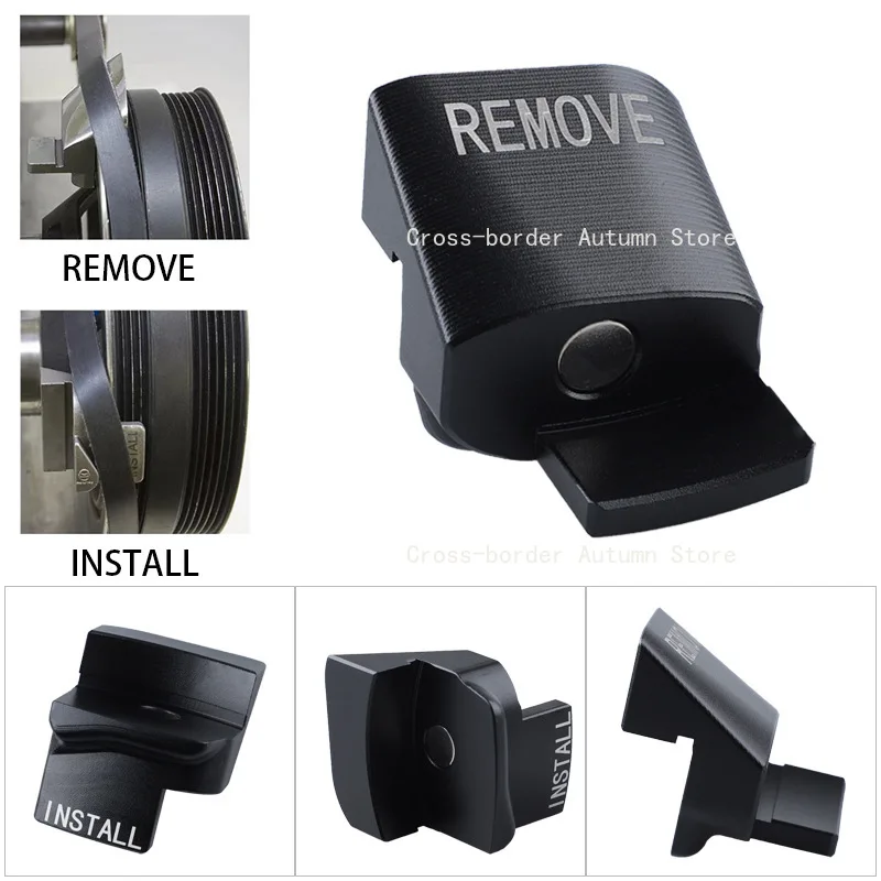 For Car Elastic Belt Remover Installer Tool Slip Joint Type Automobile Belt Disassembly Assembly Hand Tool