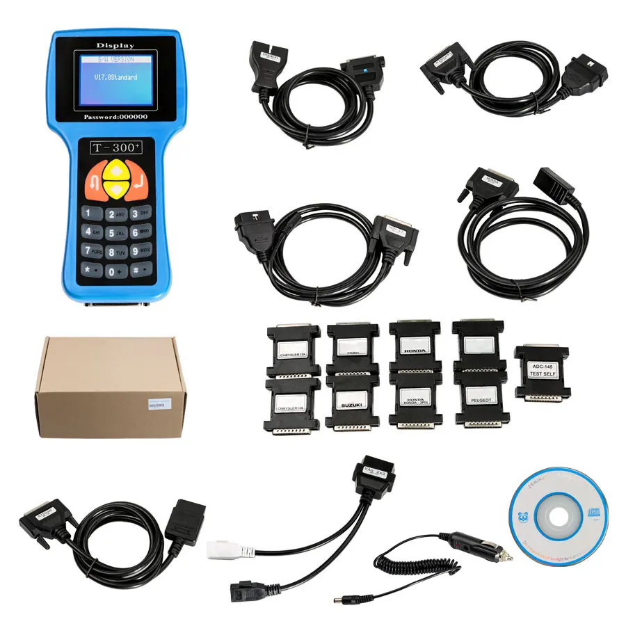 T300 Key Programmer V23.9 T-300+ Auto Key Programmer English and Spanish Version Universal Cars Immobilizer Key Decorder