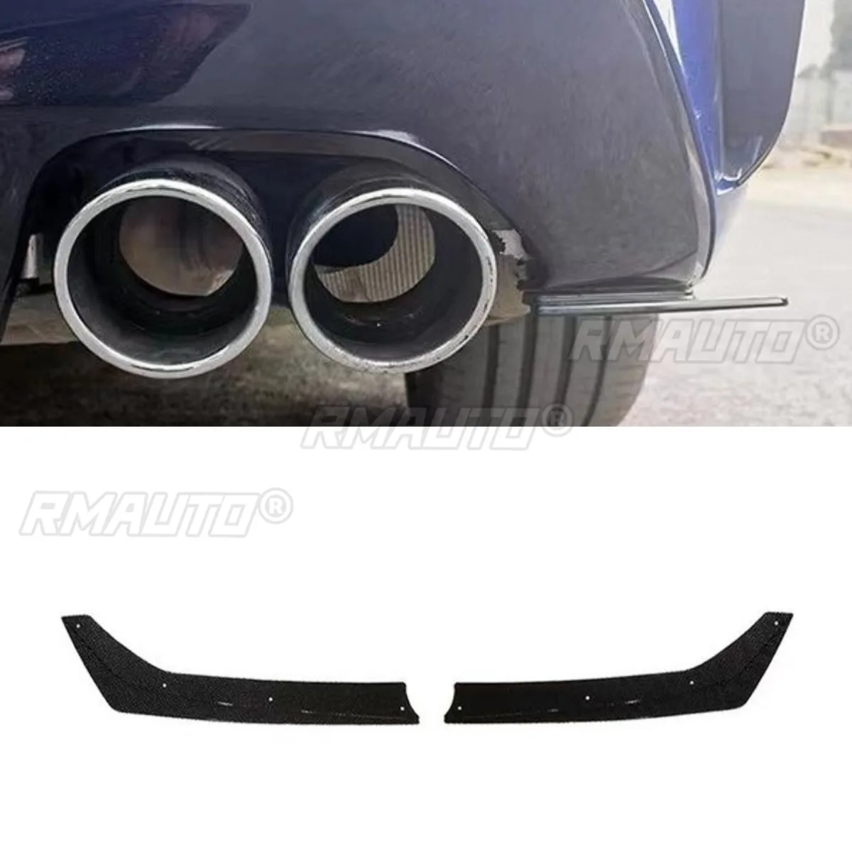 

Car Rear Bumper Lip Splitter Body Kit For BMW 3 Series G20 G28 2020-2022 Bumper Protector Corner Trim Car Accessories