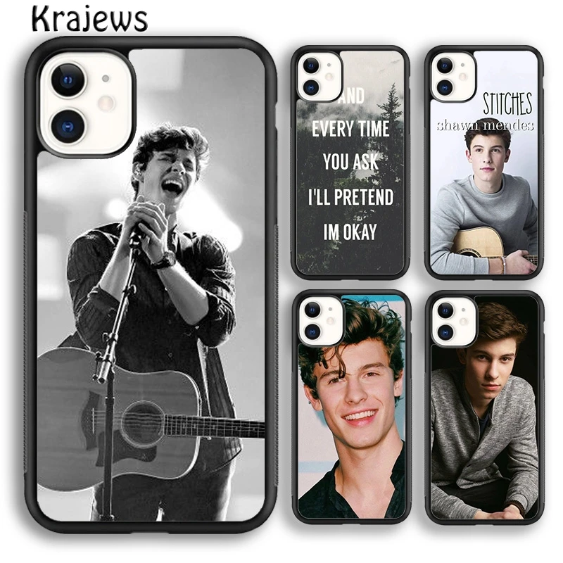 Krajews Shawn Mendes Fashion Soft Phone Case Cover For iPhone 16 15 SE2020 14 6 7 8 plus 11 12 13 pro max coque Shell Fundas