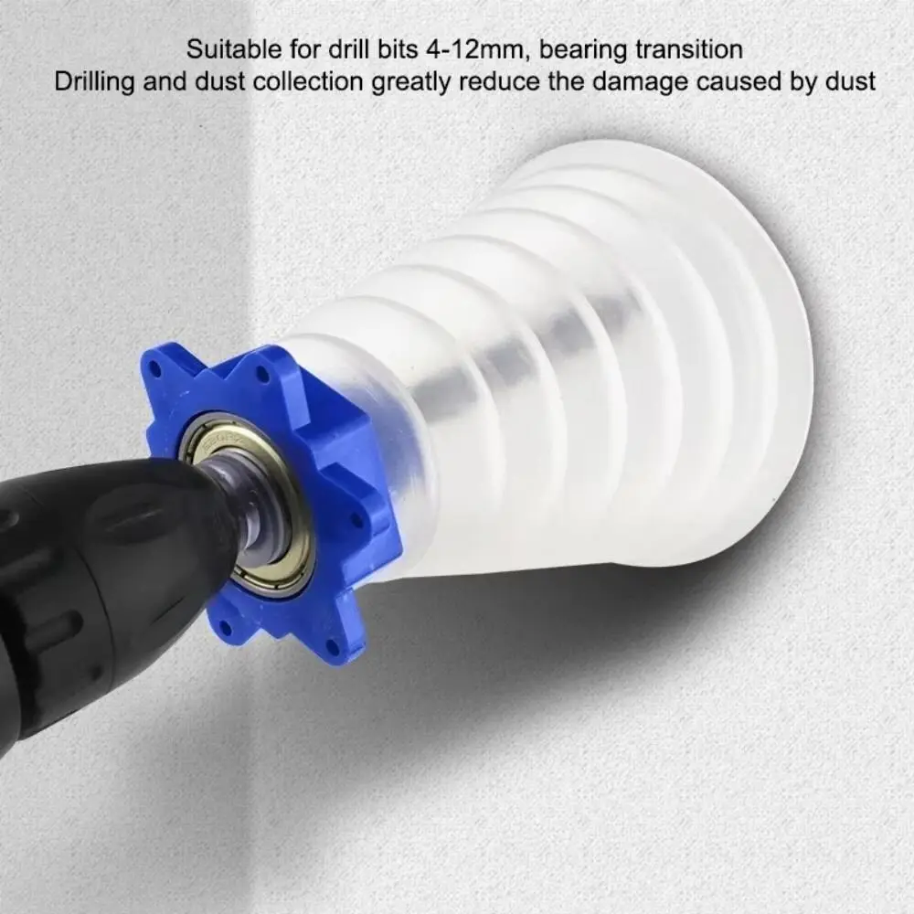 

New Rubber Drill Dust Cover Scalable Dustproof Device Dustproof Catcher Utility Dust Bowl Power Tool