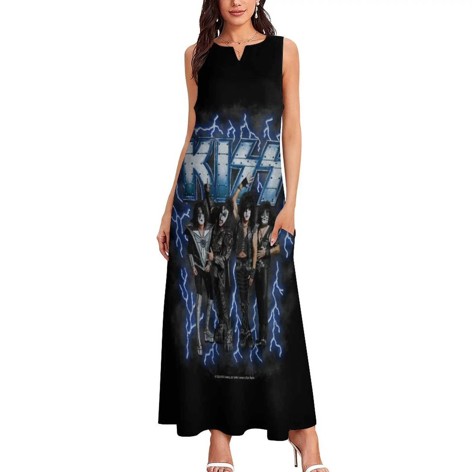 KISS (Electrifying Design) Long Dress womans clothing clothes for woman summer dress womens 2025