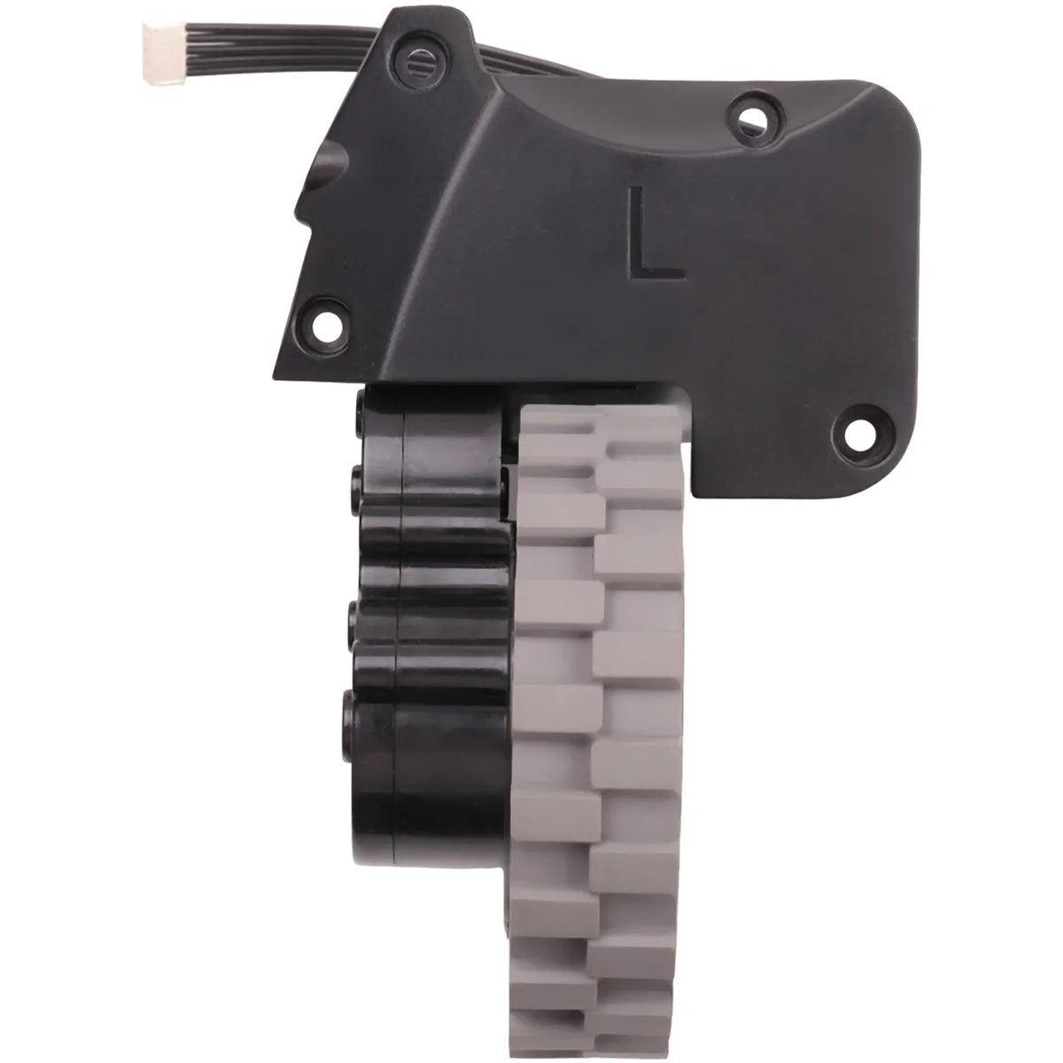 1 pz per ABIR Wheel -Assembly con motore per Robot aspirapolvere ABIR X5 X6 X8 S6 ruota motrice sinistra