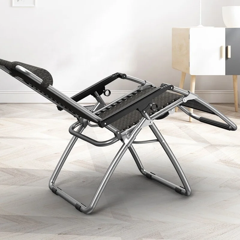 التصميم الحديث في الهواء الطلق داخلي محمول قابل للطي كرسي معدني مريح كرسي صالة كرسي انعدام الجاذبية