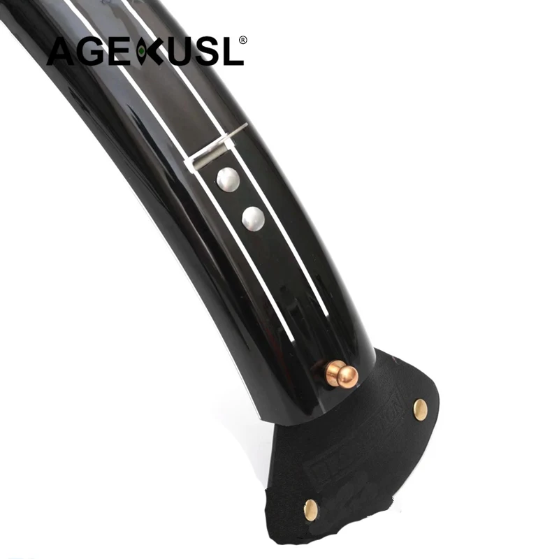 AGEKUSL Bike Fenders Suit Front Rear Bicycle Mudguard With Easy Wheel for Brompton 3Sixty Folding Bike L/R Type