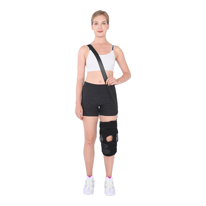 TJ-KM013 New Orthopedic Orthosis Adjustable Hinged Medical Post Op Knee Brace