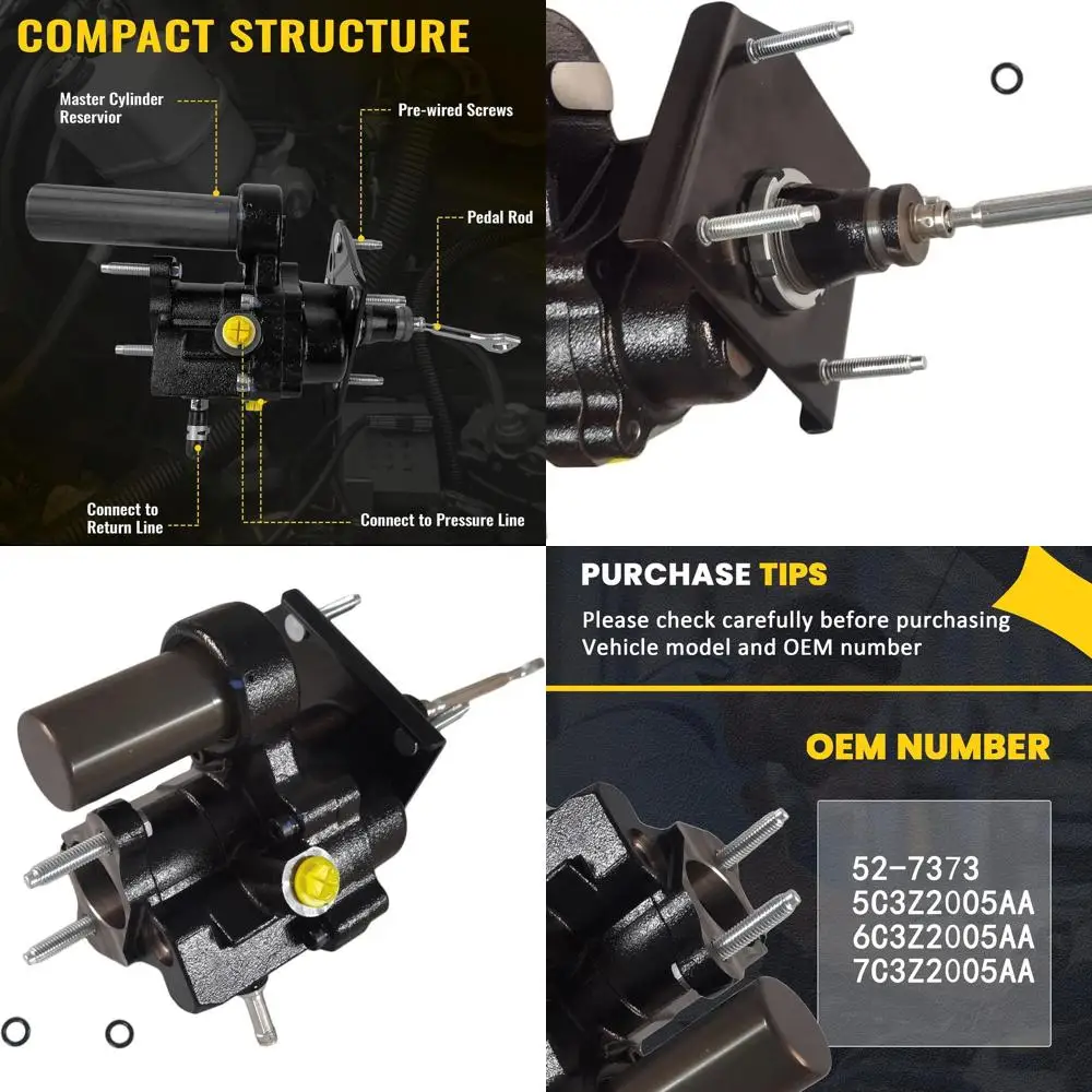 

52-7373 Гидравлический усилитель тормозов, гидроусилитель, совместимый с Ford F250 350 450 550 Super Duty 2005-2010 5.4L 6.0L 6.2L 6.