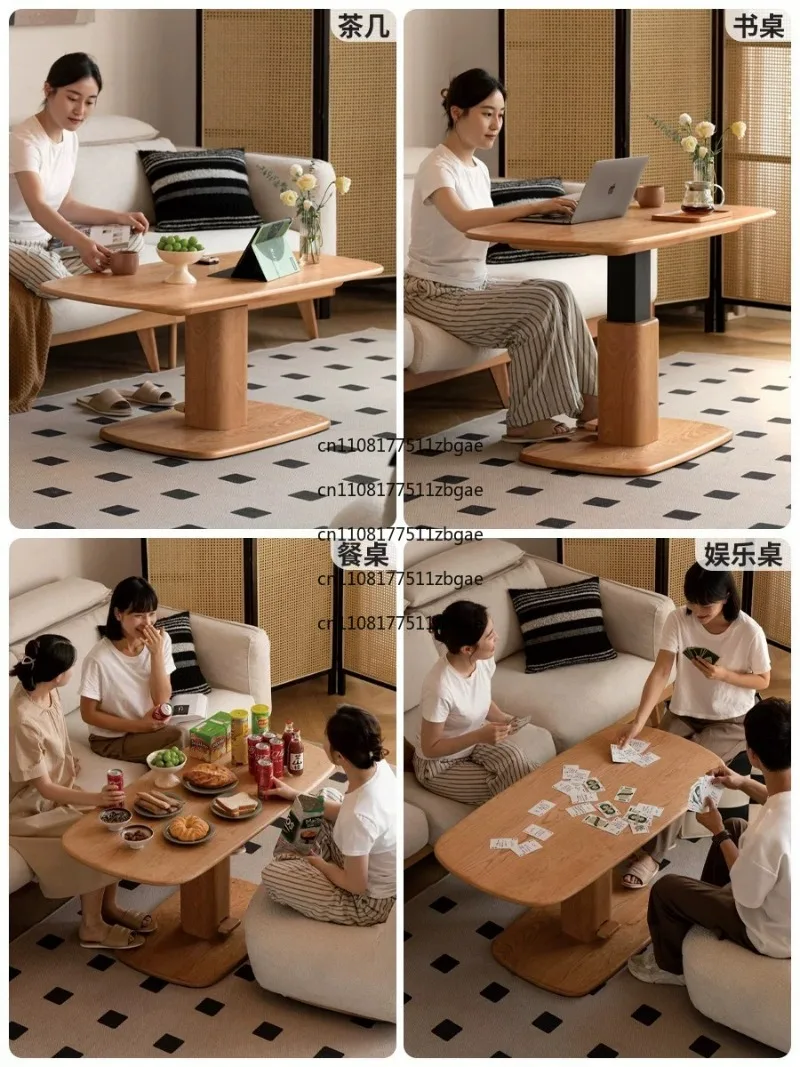 Multifunctional Manual Pneumatic Iron Frame Lift, Foot-operated Tatami Lifter, Coffee Table and Dining Table Lifting Frame