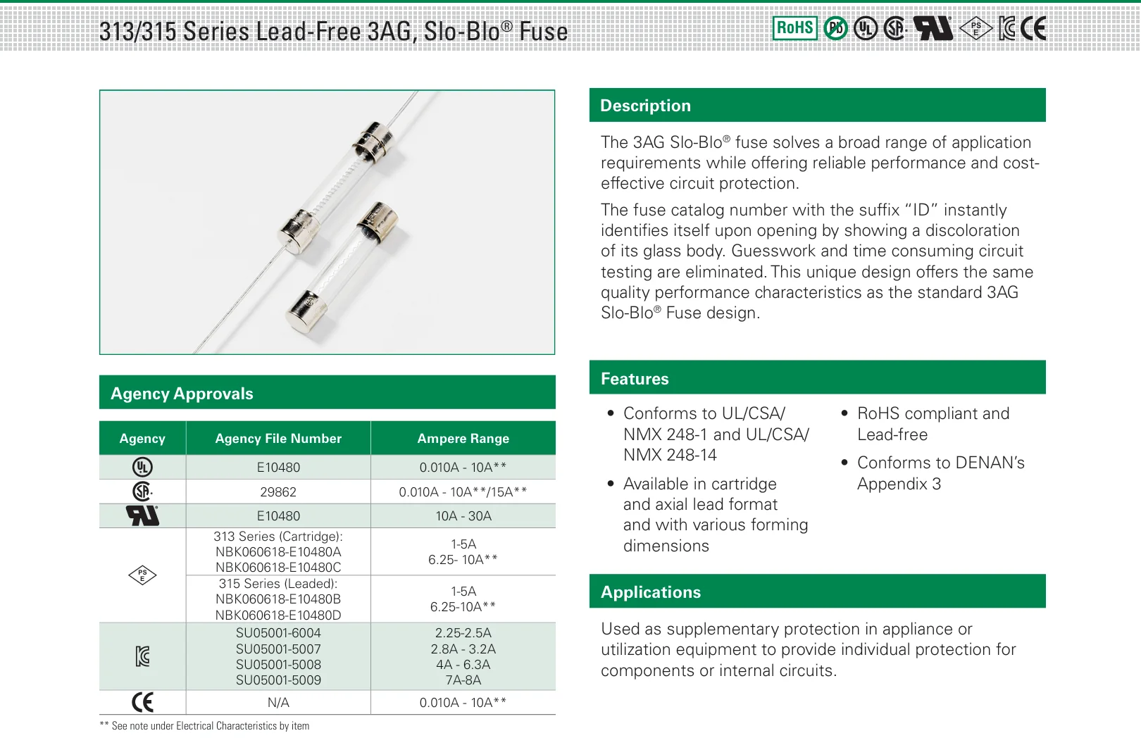 Slow Blow Glass Fuses Insurance Tube 6*32 313 FUSE 6x32mm T1A T2A T3A T6.3A T8A T10A T15A T20A 250V 0313 6*32MM
