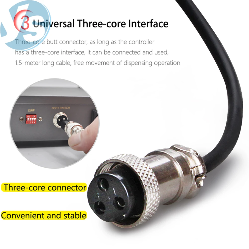 Manual Switch Controller For Dispensing Machine Self Adhesive Magic Tape Industrial Glue Dispensing Control Parts