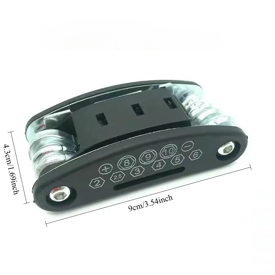 16 in 1 Multi Functional Portable Screw Tool Set for Motorcycle accessories Bike Furniture Maintenance Tools Hexagon Wrench Set