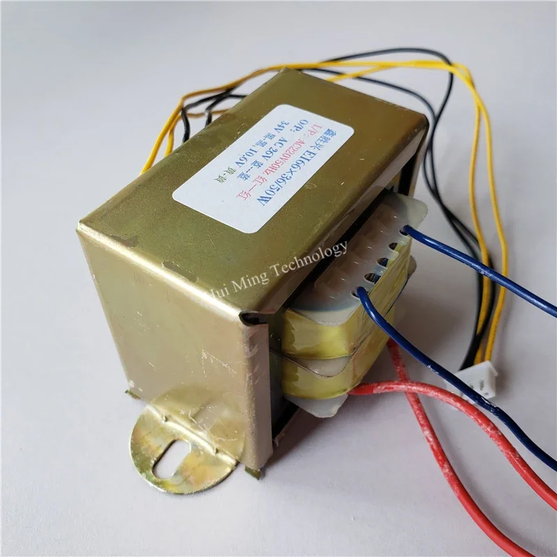 50W EI Transformer 220V To 26V 10.6V 34V Custom Copper EI66*36 852D+ Hot Air Gun Desoldering Station Welding Tool Transformers