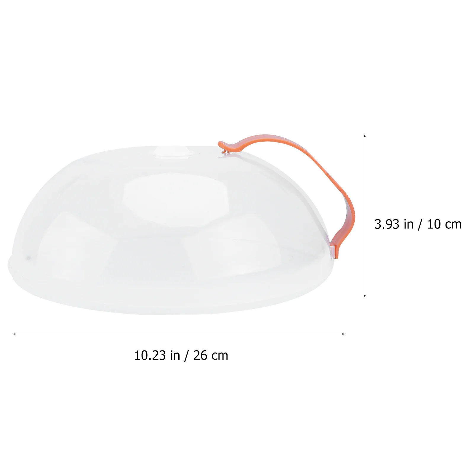 

Heat-Resistant Transparent Food Cover With Anti-Scalding Handle For Microwave Oven Dustproof Protection, Kitchen Preservation