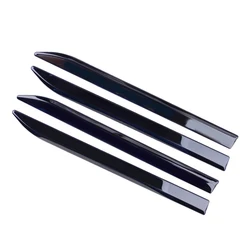 NEW Black Car SUV Body Front Door Side Fender Trim Emblem Sticker Cover Badge Strip Stripe Decal Decor