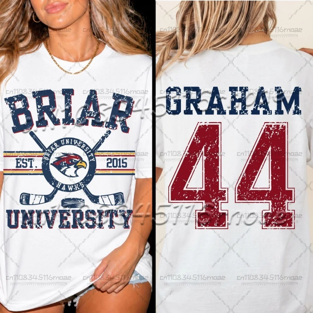 2026 Off Campus Briar Dean Di Laurentis 66 Pattern Unisex Casual Shirt O-neck Retro Ice Hockey Jersey Children's Printed Top