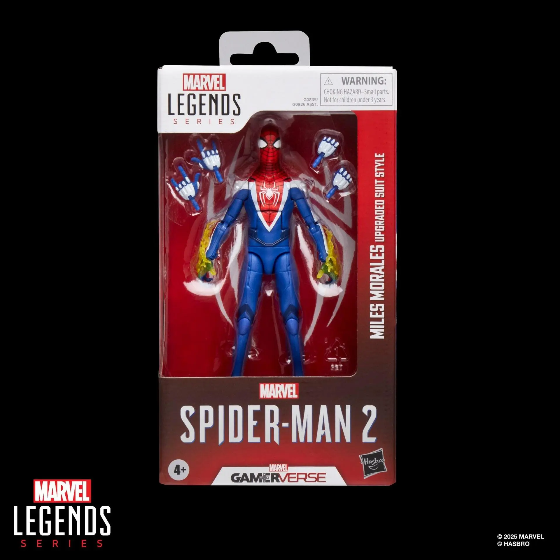 

Original Hasbro Legends Series Spider Man Spider-Man 2 MILES MORALES UPGRADED SUIT STYLE Action Figures Model Toys Collection